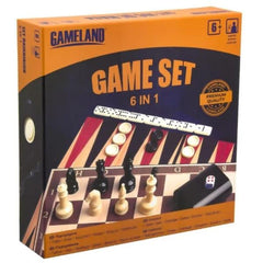 Traditional 6 in 1 Game Set
