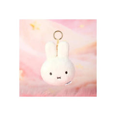 Miffy White Plush Purse Keychain