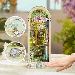 Tonecheer Giverny Garden Booknook DIY Wooden Kit