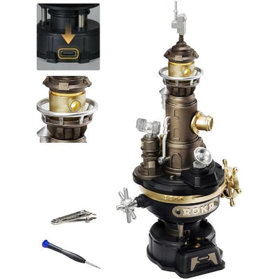 Robotime Industrial City Navi Lighthouse