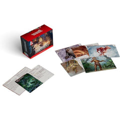 D&D Dungeons & Dragons Reference Cards Monsters Mystical and Menacing CR 0-5