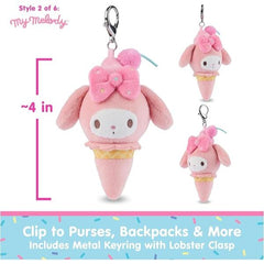 Hello Kitty And Friends - Blind Box Surprise Ice Cream Plush Approx. 10cm H (Random Select)