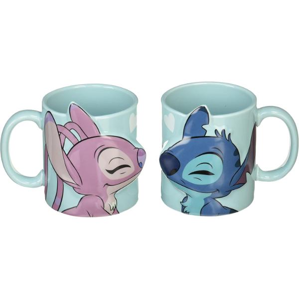 Lilo & Stitch - Stitch & Angel Pair Mugs