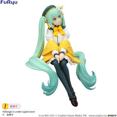 Hatsune Miku Noodle Stopper Figure Flower Fairy Lily White Version