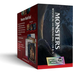D&D Dungeons & Dragons Reference Cards Monsters Mystical and Menacing CR 0-5
