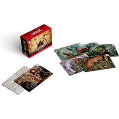 D&D Dungeons & Dragons Reference Cards Monsters Animals and NPCs CR 0-5
