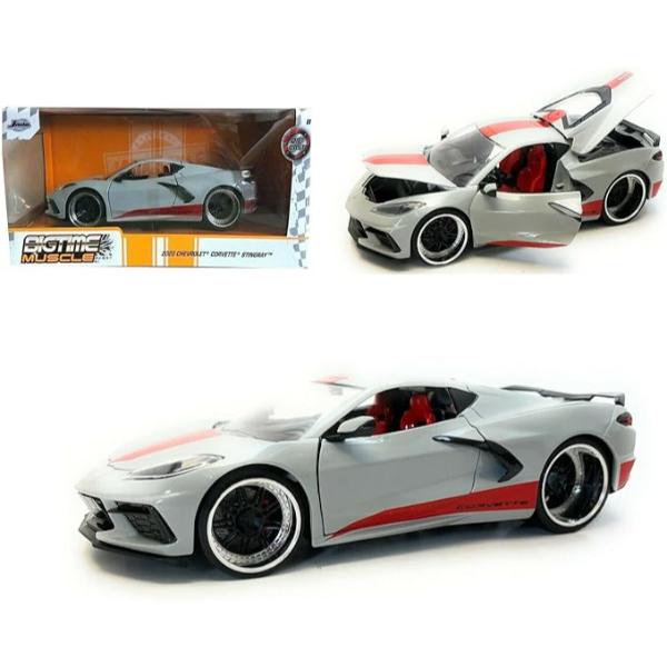 Big Time Muscle - 2020 Chevrolet Corvette Stingray 1:24 Scale Diecast Vehicle
