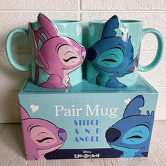 Lilo & Stitch - Stitch & Angel Pair Mugs