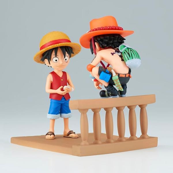 One Piece World Collectable Figure Log Stories - Monkey D. Luffy & Portgas D.Ace