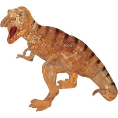 3D Crystal Puzzle - T-Rex Clear W/Stickers