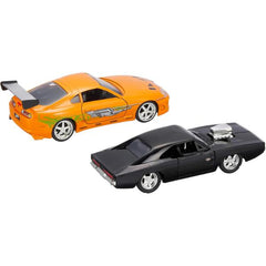 Fast & Furious - Don's Charger & Brian's Supra 1:32 Scale Diecast Hollywood Ride [Twin Pack]