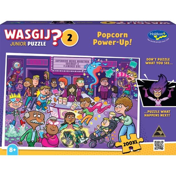 Wasgij? Junior Popcorn Power-Up! 200XLpc Jigsaw Puzzle