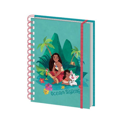Moana 2 - Ocean Sisters - A5 Wiro Notebook