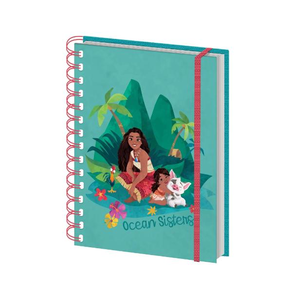 Moana 2 - Ocean Sisters - A5 Wiro Notebook