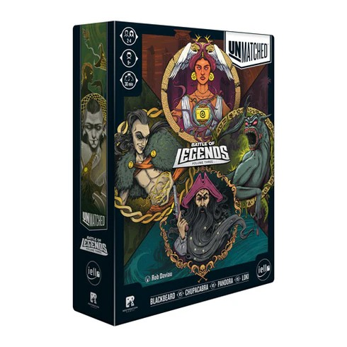 Unmatched Battle of Legends Volume 3 Board Game