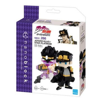 Nanoblock JoJo's Bizarre Adventure - Jotaro Kujo & Star Platinum Figure Set