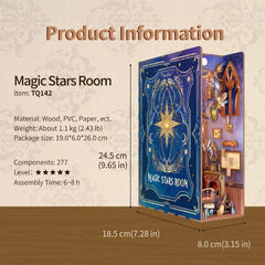 Tonecheer Magic Stars Room Booknook DIY Wooden Kit