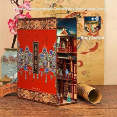 Tonecheer The Banquet of Tang Dynasty Booknook DIY Wooden Kit