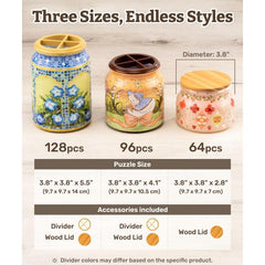Pintoo Jar Large - Baby Blue Eyes 3D Puzzle