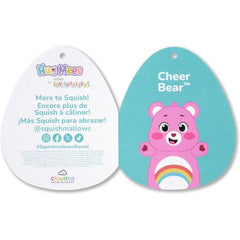 Squishmallows Hugmees Care Bears - Cheer Bear 10" Assorted Design