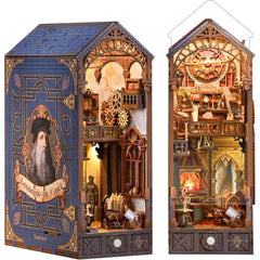 Tonecheer Leonardo Da Vinci DIY Book Nook 3D Puzzle