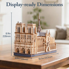 Robotime DIY Paris Cathedral Notre Dame Wooden Kit