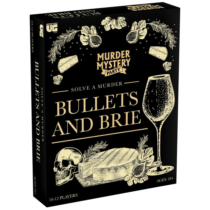 Murder Mystery Party Solve a Murder Game – Bullets and Brie