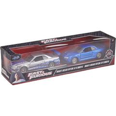 Fast & Furious - Brian's Nissan Skyline GT-R Twin Pack 1:32 Scale