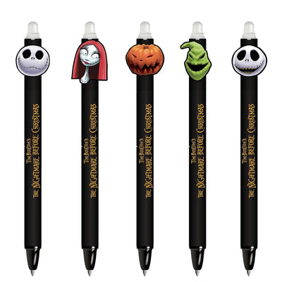 Nightmare Before Christmas - Erasable Gel Pen Assorted