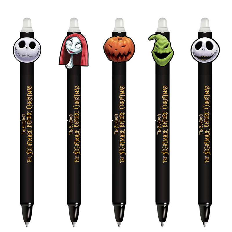 Nightmare Before Christmas - Erasable Gel Pen Assorted