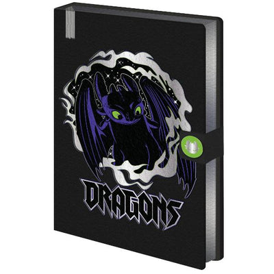 How to Train Your Dragon - Toothless Premium Notebook