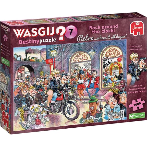 Wasgij? Retro Destiny #7 Rock Around The Clock 1000XLpc Puzzle