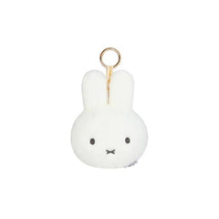 Miffy White Plush Purse Keychain