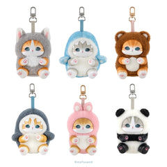 Mofusand - Kiramekko Plush Clip Blind Keychain 6"