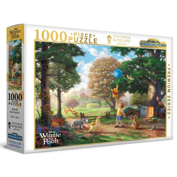 Harlington Thomas Kinkade - Disney Winnie the Pooh II 1000pc Jigsaw Puzzle