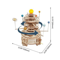 Robotime DIY Solar System Planetary Orbits 3D Wooden Puzzle