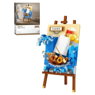 LOZ Mini Blocks - Painting Set The Great Wave