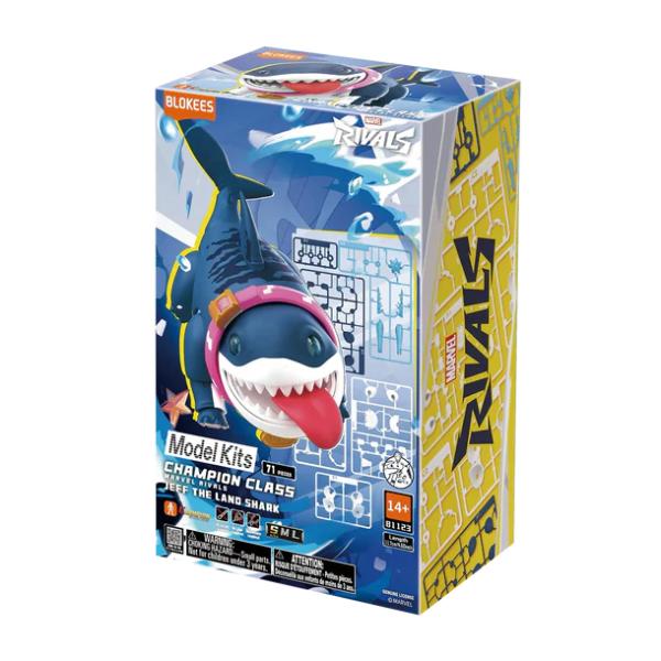 Blokees - Marvel Rivals Jeff The Land Shark Champion Class CC12 Model Kit