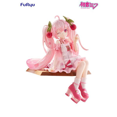Character Vocal Series 01 - Hatsune Miku Noodle Stopper Figure Sakura Miku 2025 Wink Version