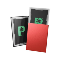 Palms Off Blackout Deck Sleeves - Standard Size - Red