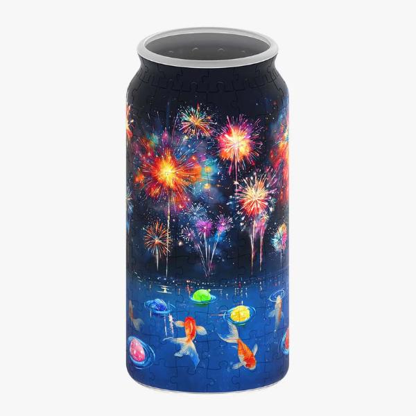 Pintoo Vase - Summer Night Glow 3D Puzzle