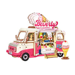 Robotime DIY Beverlys Ice Cream Truck
