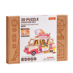 Robotime DIY Beverlys Ice Cream Truck