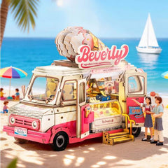 Robotime DIY Beverlys Ice Cream Truck