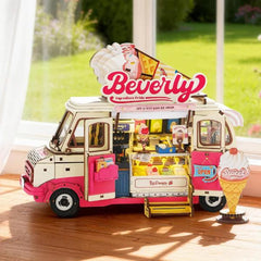 Robotime DIY Beverlys Ice Cream Truck