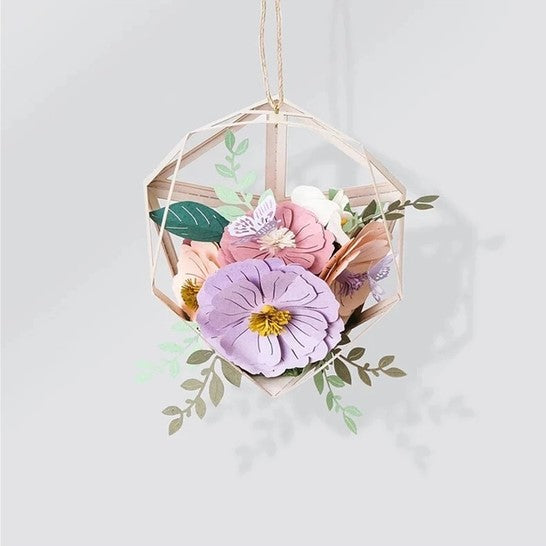 PaperNthought - Flowers & Butterfly Paper Puzzle