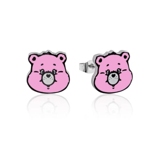 Couture Kingdom Care Bears - Cheer Bear ECC Enamel Stud Earrings