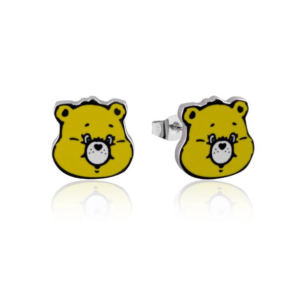 Couture Kingdom Care Bears - Funshine Bear ECC Enamel Stud Earrings
