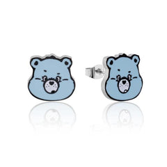 Couture Kingdom Care Bears - Grumpy Bear ECC Enamel Stud Earrings