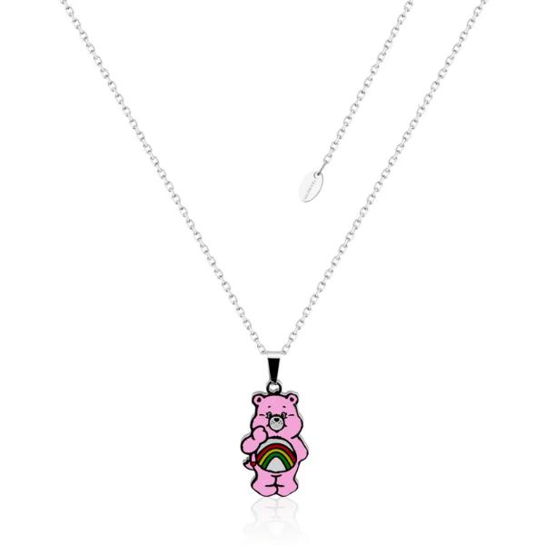 Couture Kingdom Care Bears - Cheer Bear Belly Badge ECC Enamel Necklace
